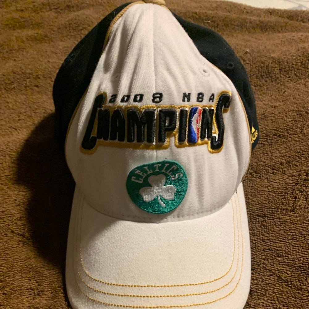 Boston Celtics 2008 Championship hat.